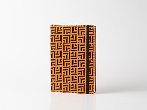 Moleskine notebook, 80 squared pages, elastic closure