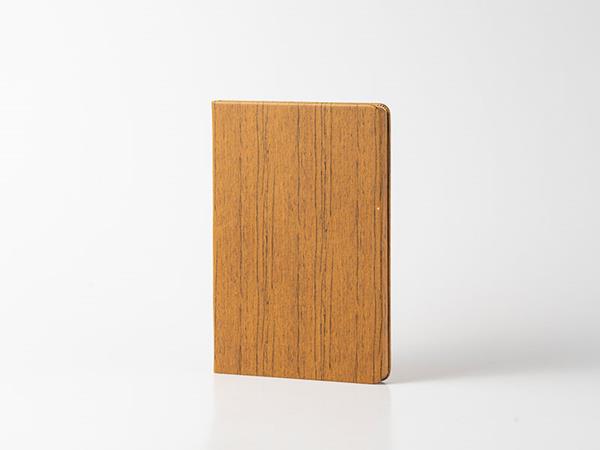 A5 leather Hardcover notebook, color edge, 96 pages