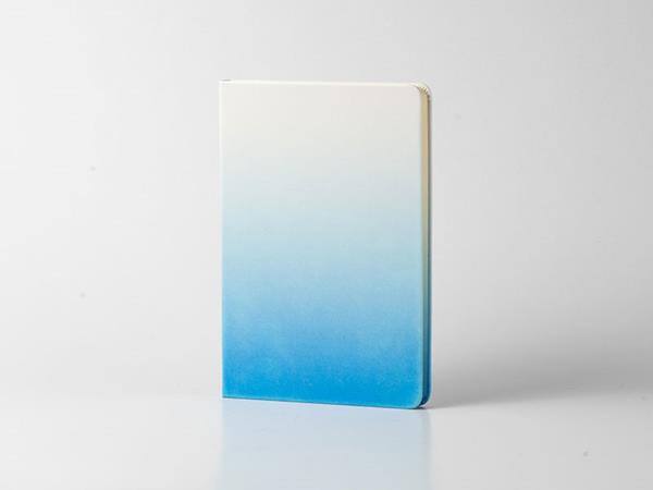A5 Hardcover notebook, gradient color edge, digital printing
